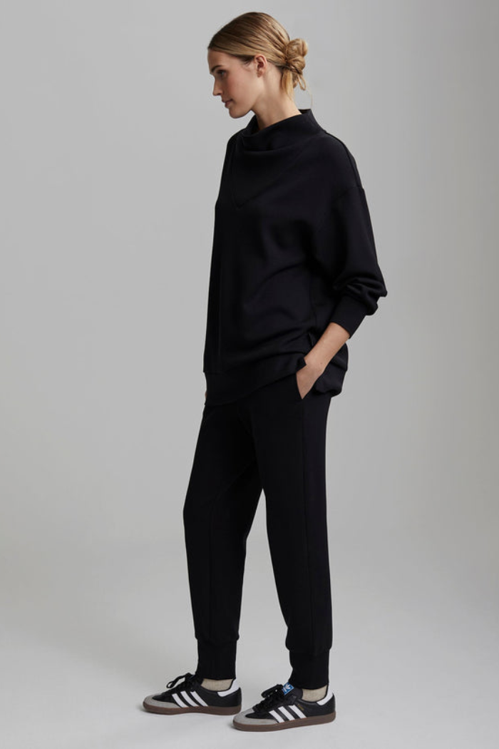 Premium Slim Cuff Pant - Black | 27.5' Inseam