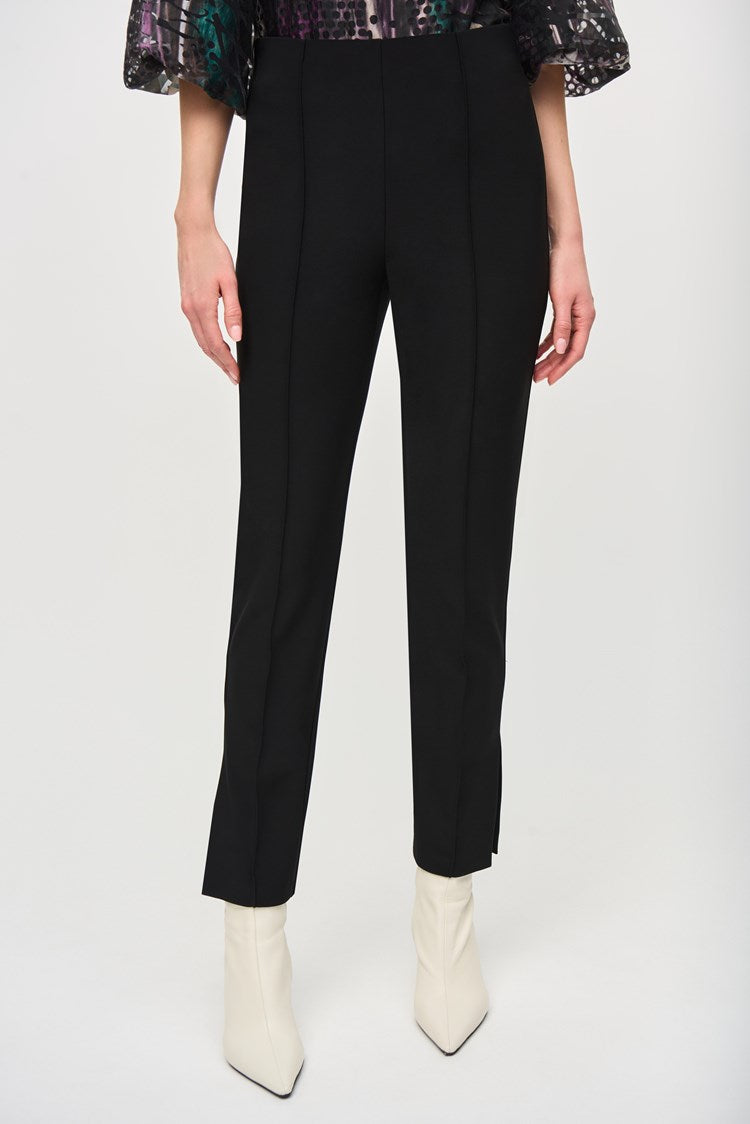 Premium Silky Knit Slim Fit Pull-On Pants