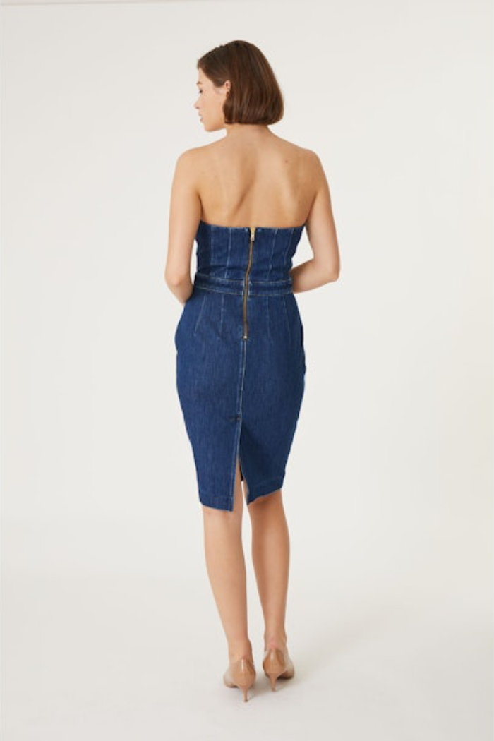 Ultimate Karla Dress - Premium Stretch Denim