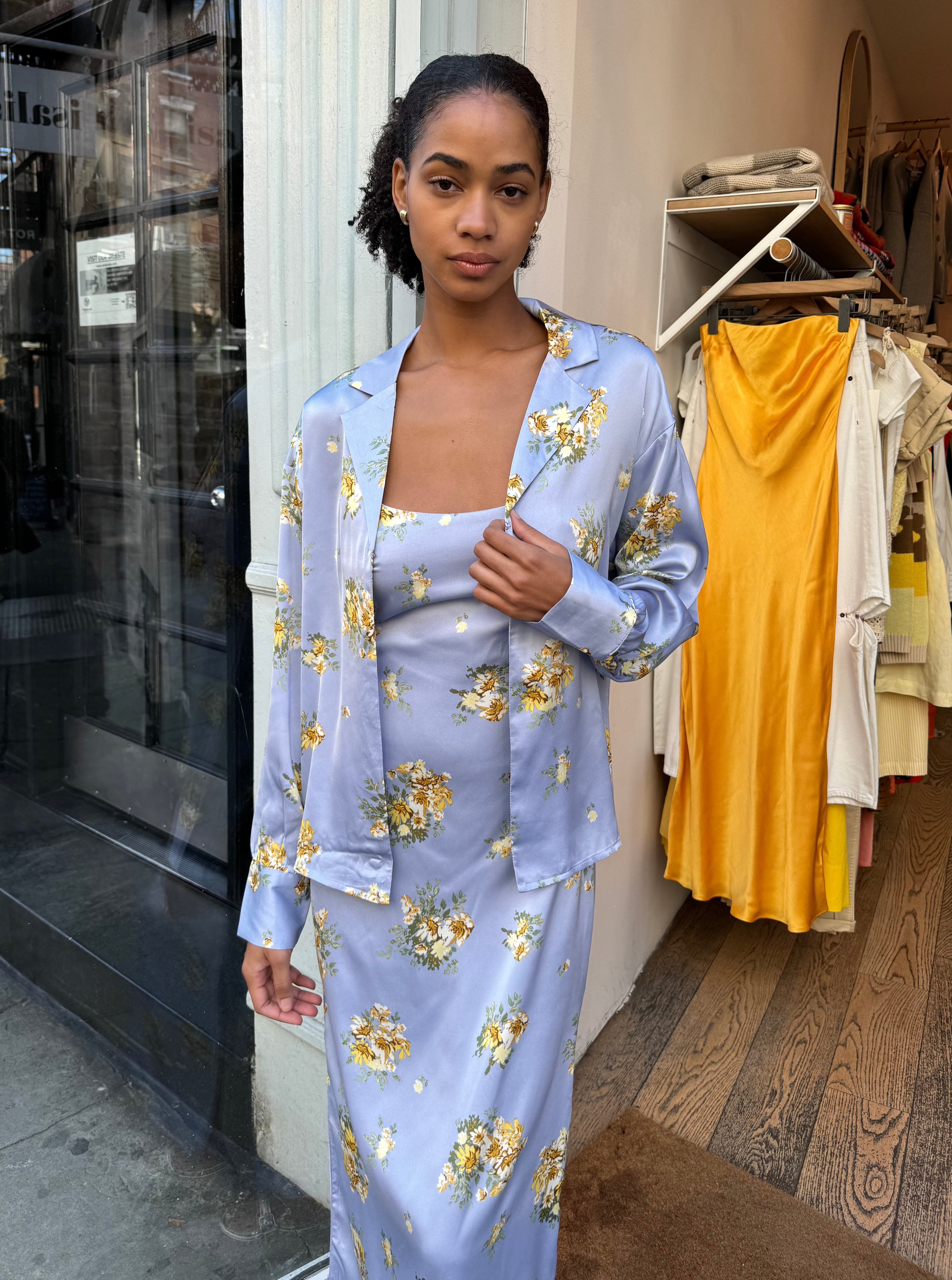 Premium Kiran Shirt in Powder Blue - Ultimate Comfort & Style