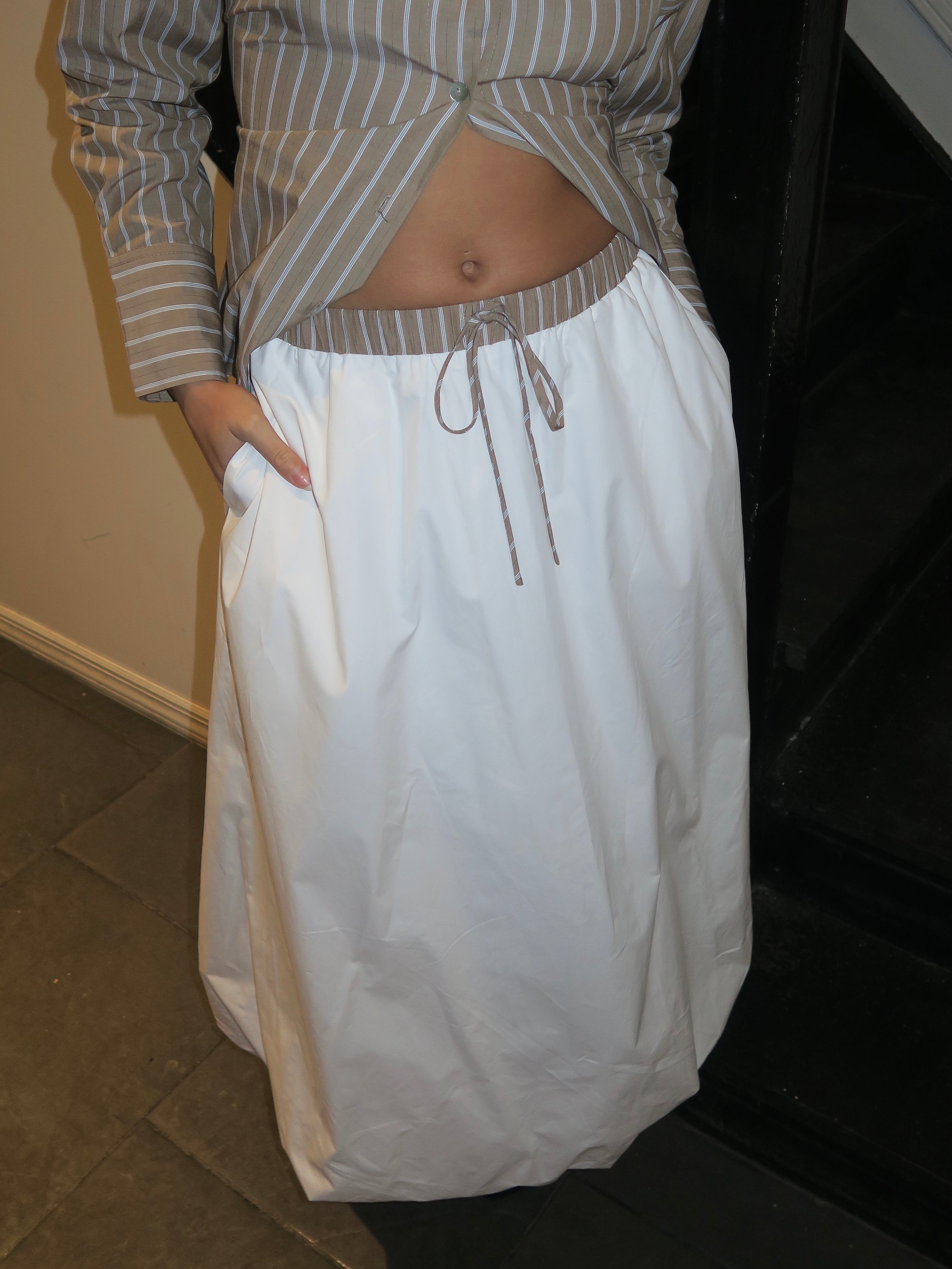 Premium Victoria Skirt in Taupe - Ultimate Comfort & Style