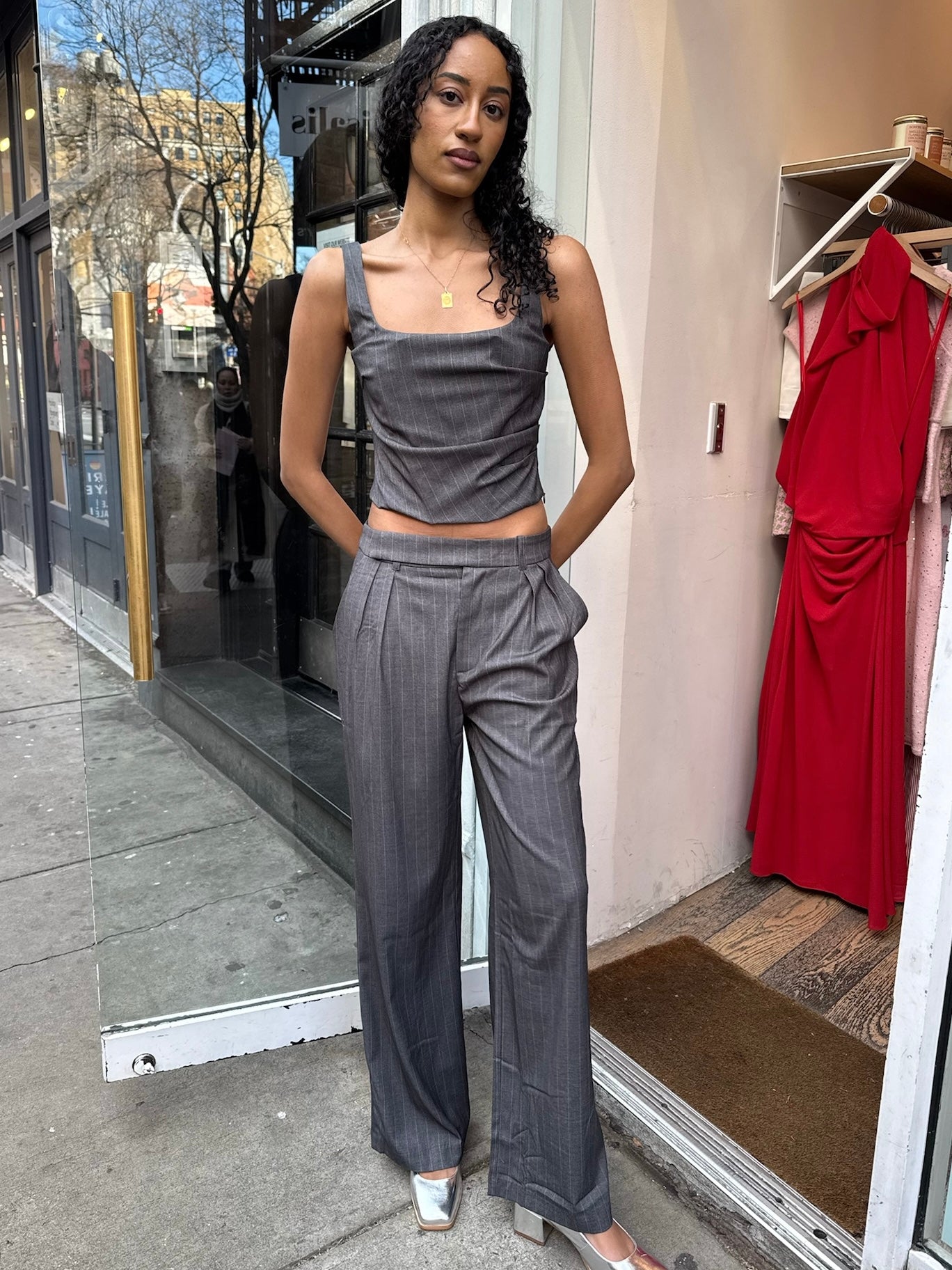 Premium Kara Trouser in Grey - Ultimate Comfort & Style
