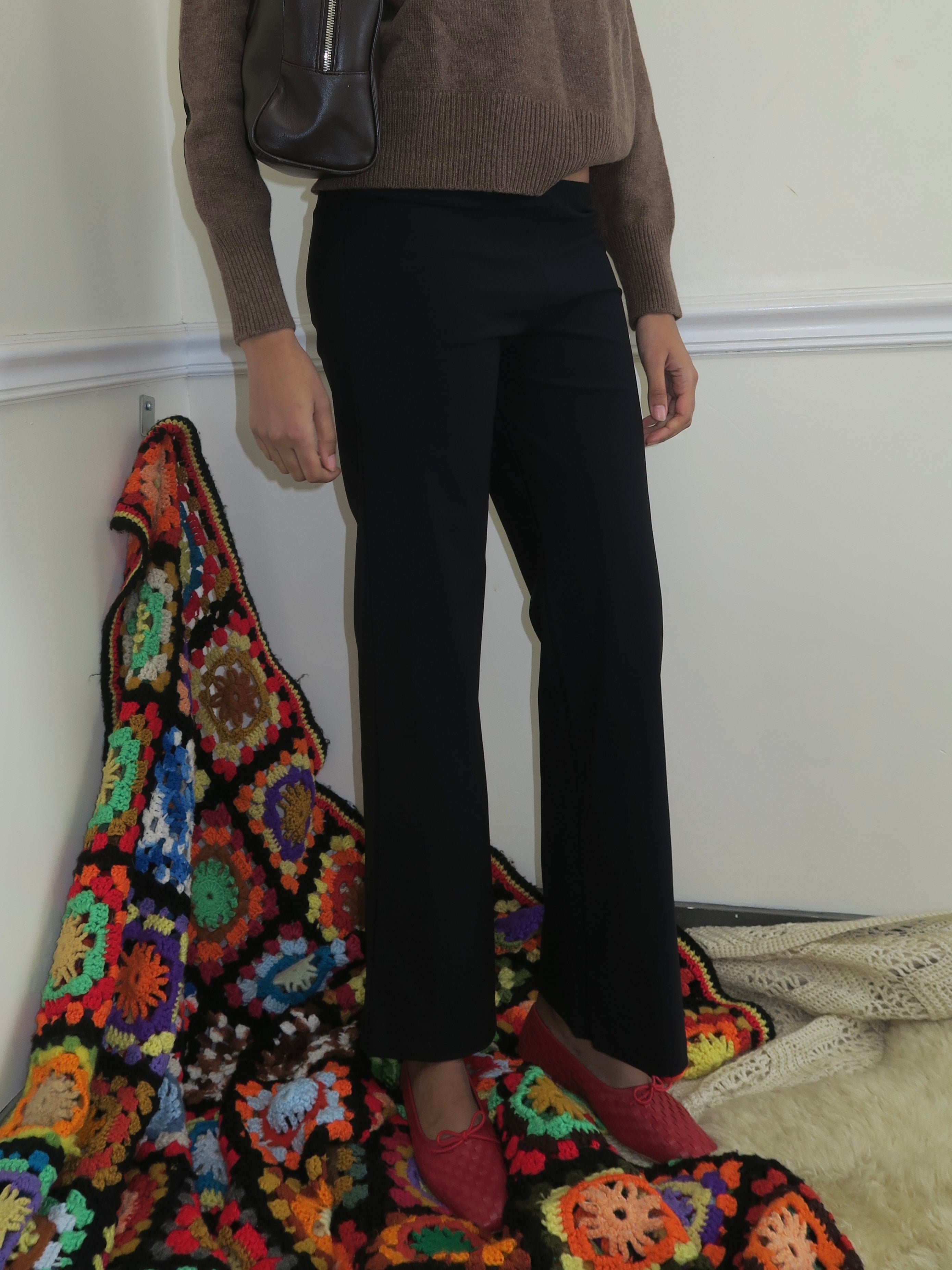Premium Lula Trousers in Sleek Black