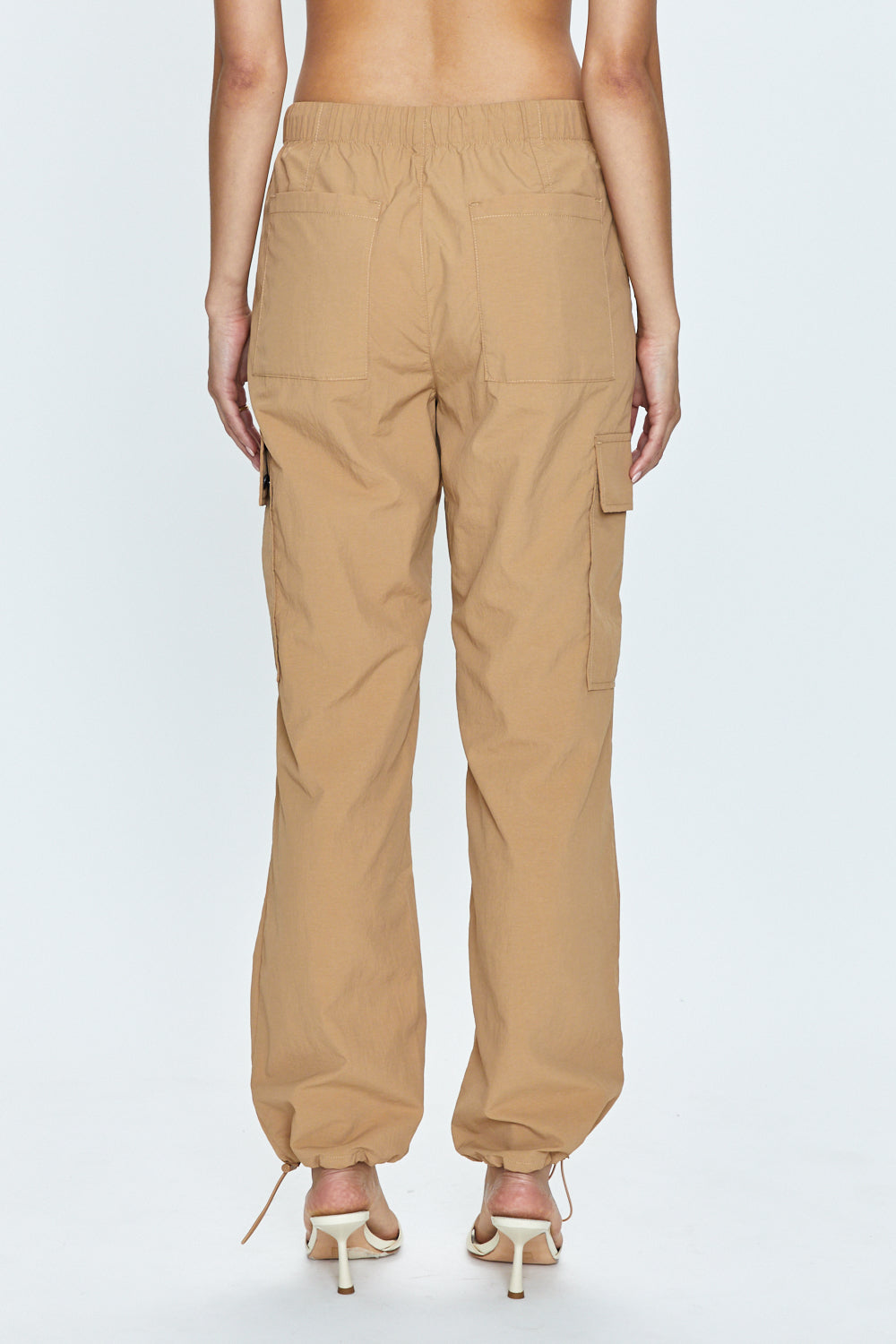 Premium Lightweight Cargo Joggers - Camel