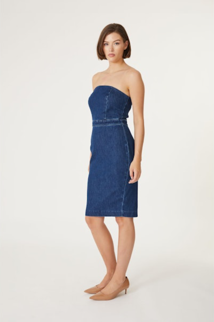 Ultimate Karla Dress - Premium Stretch Denim