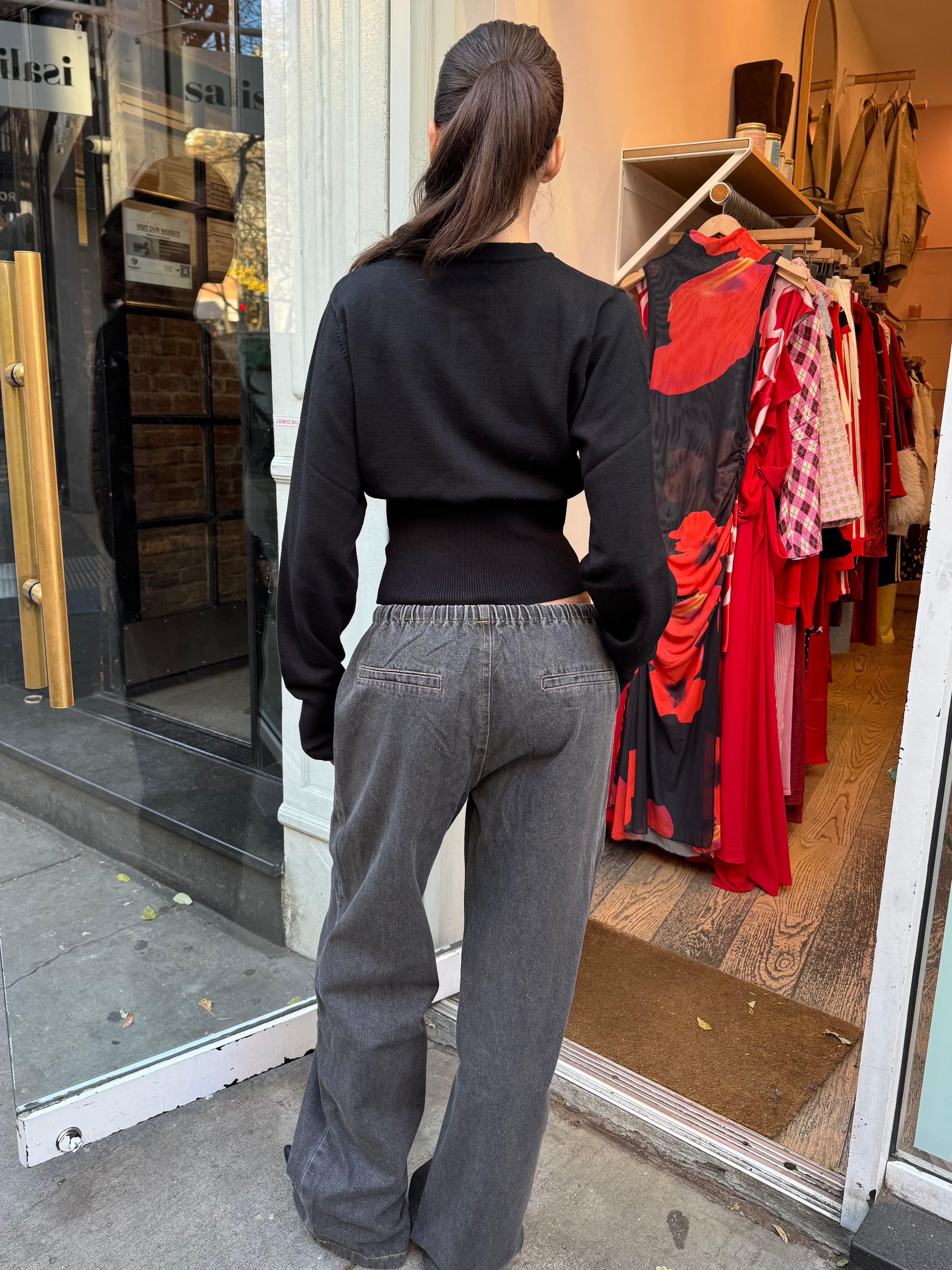Pacifica Premium Denim Pants - Ultimate Washed Black