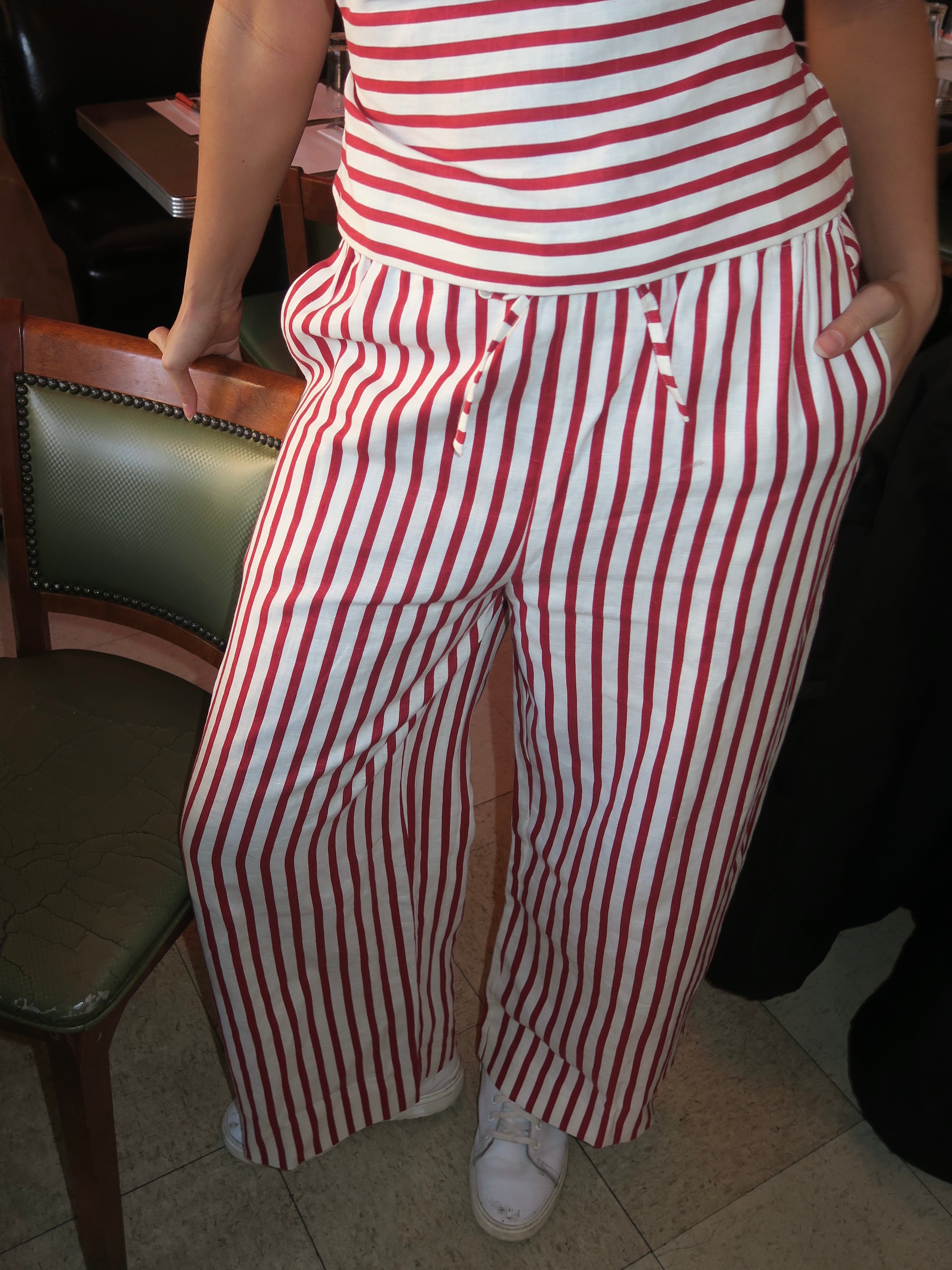 Premium Jones Breton Stripe Red Pants - Ultimate Comfort & Style