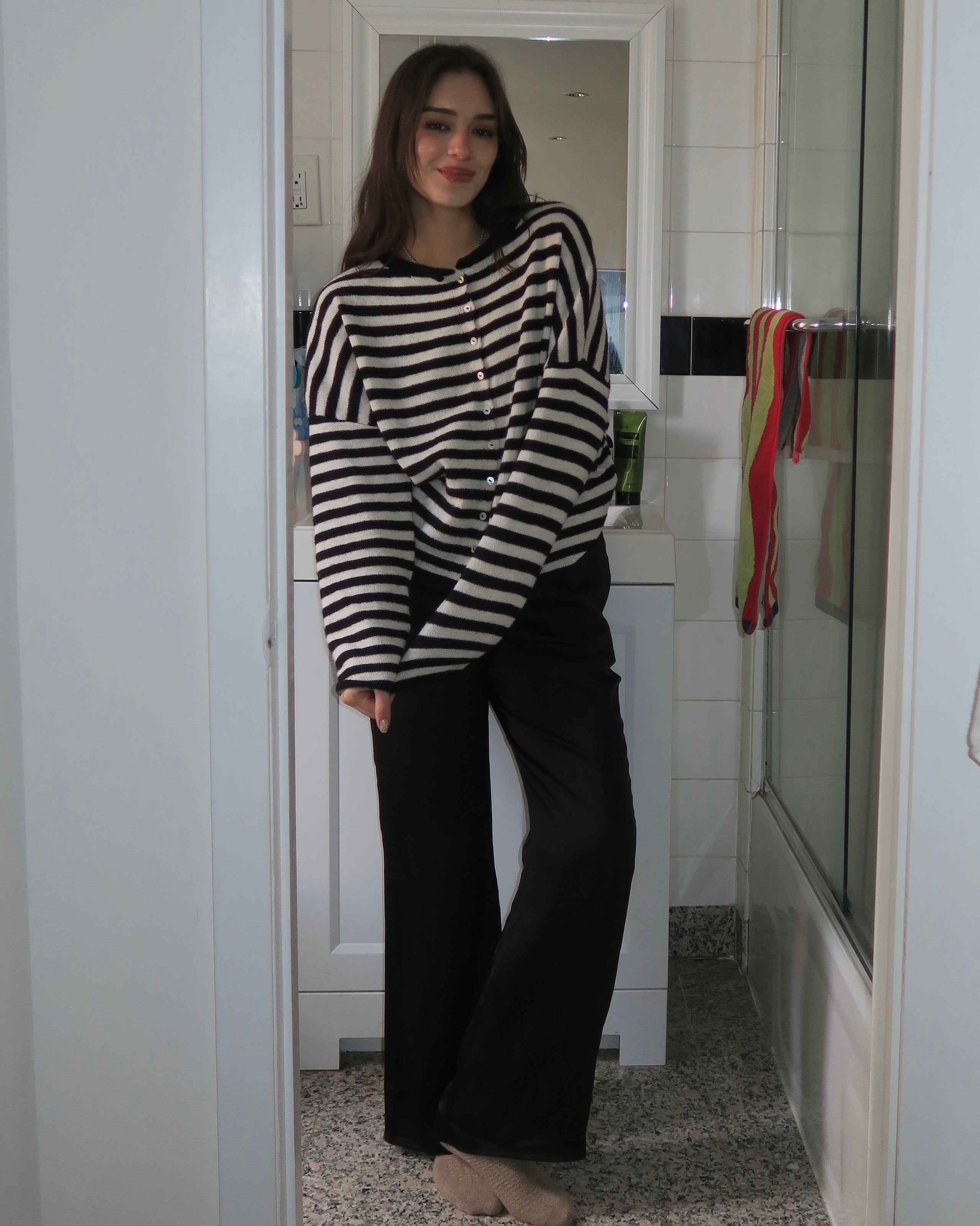 Premium Jenna Silky Pants - Ultimate Comfort in Black