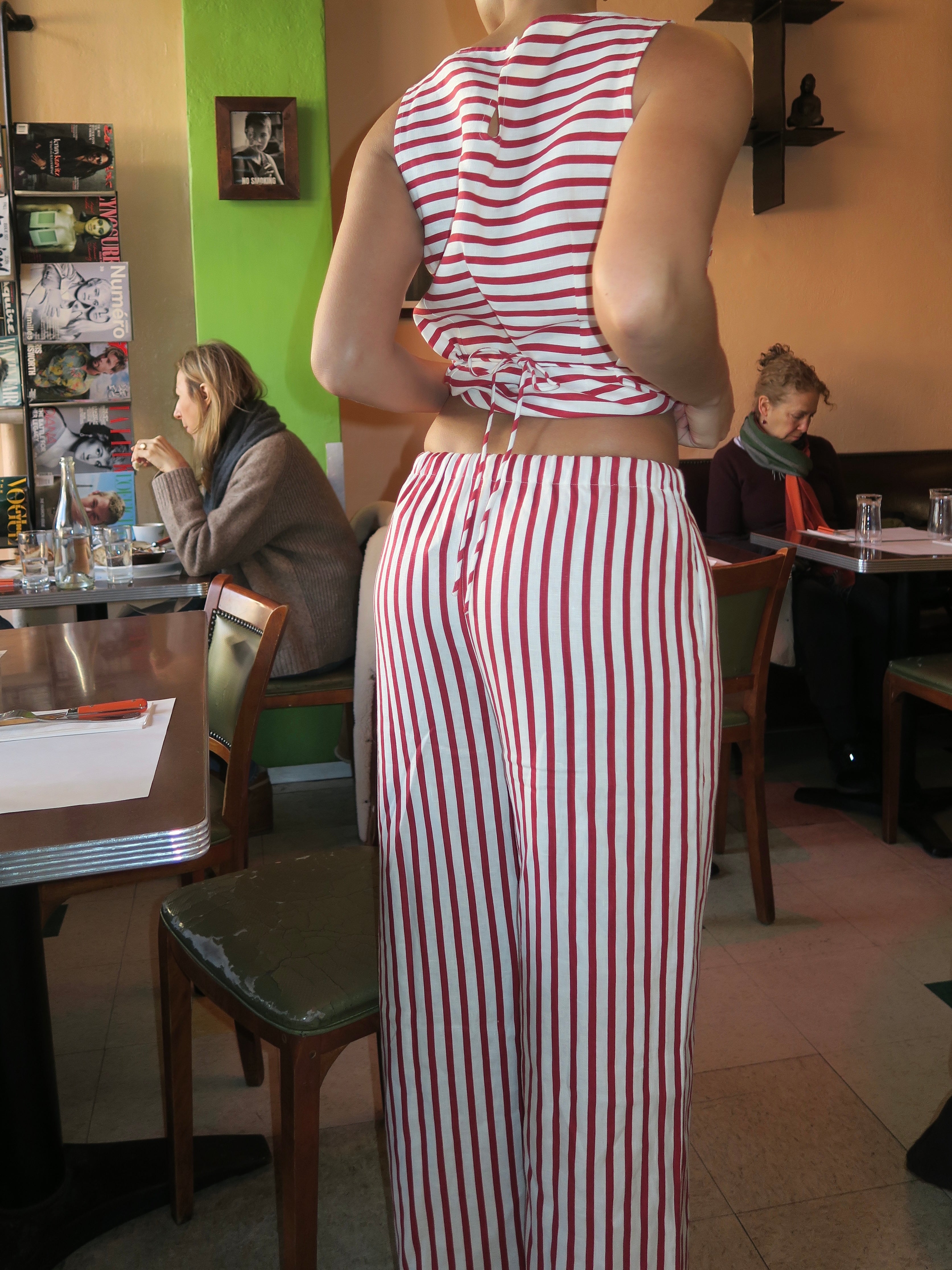 Premium Jones Breton Stripe Red Pants - Ultimate Comfort & Style