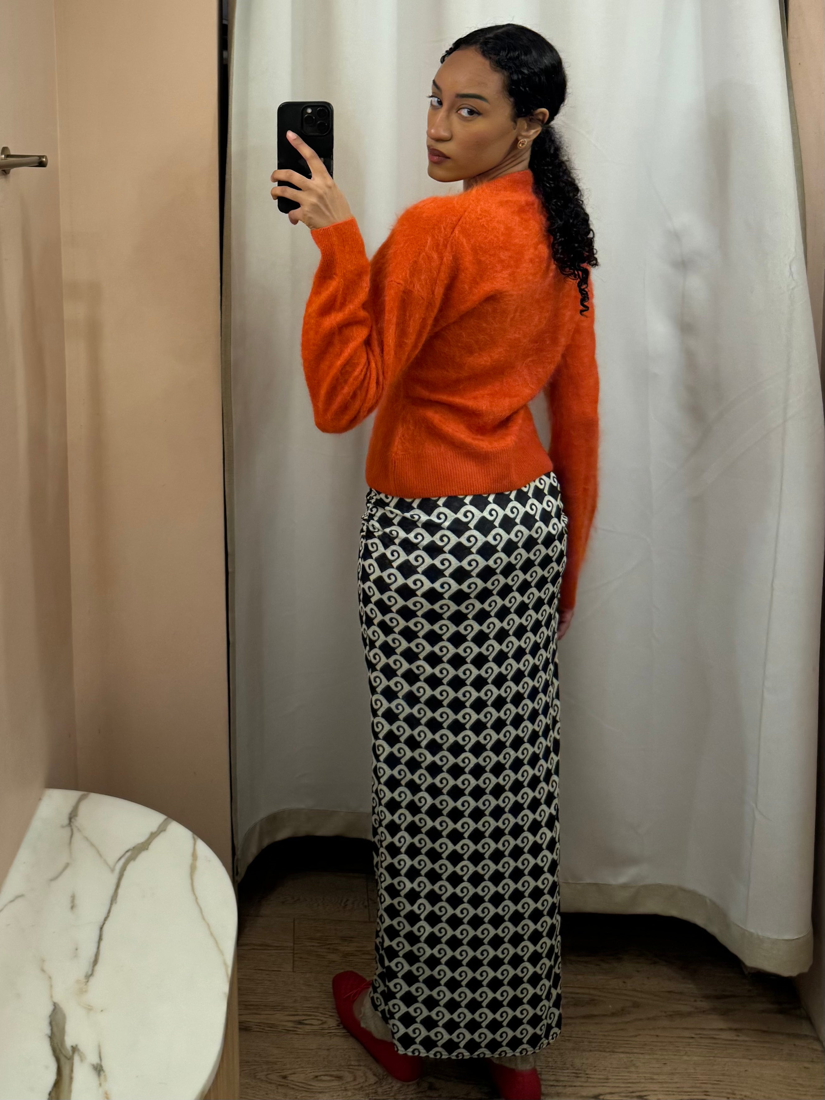 Premium Norine Skirt in Diamond Check - Ultimate Style Upgrade