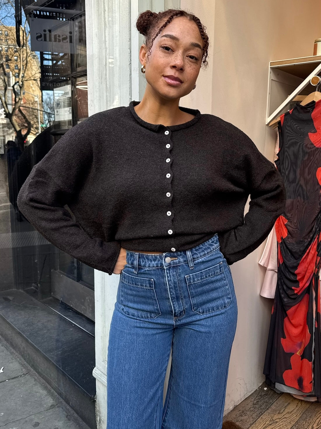 Premium Pisces Chocolate Cardigan - Ultimate Comfort & Style