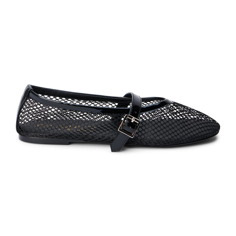 Premium Nolita Net Ballet Flat - Ultimate Black Elegance