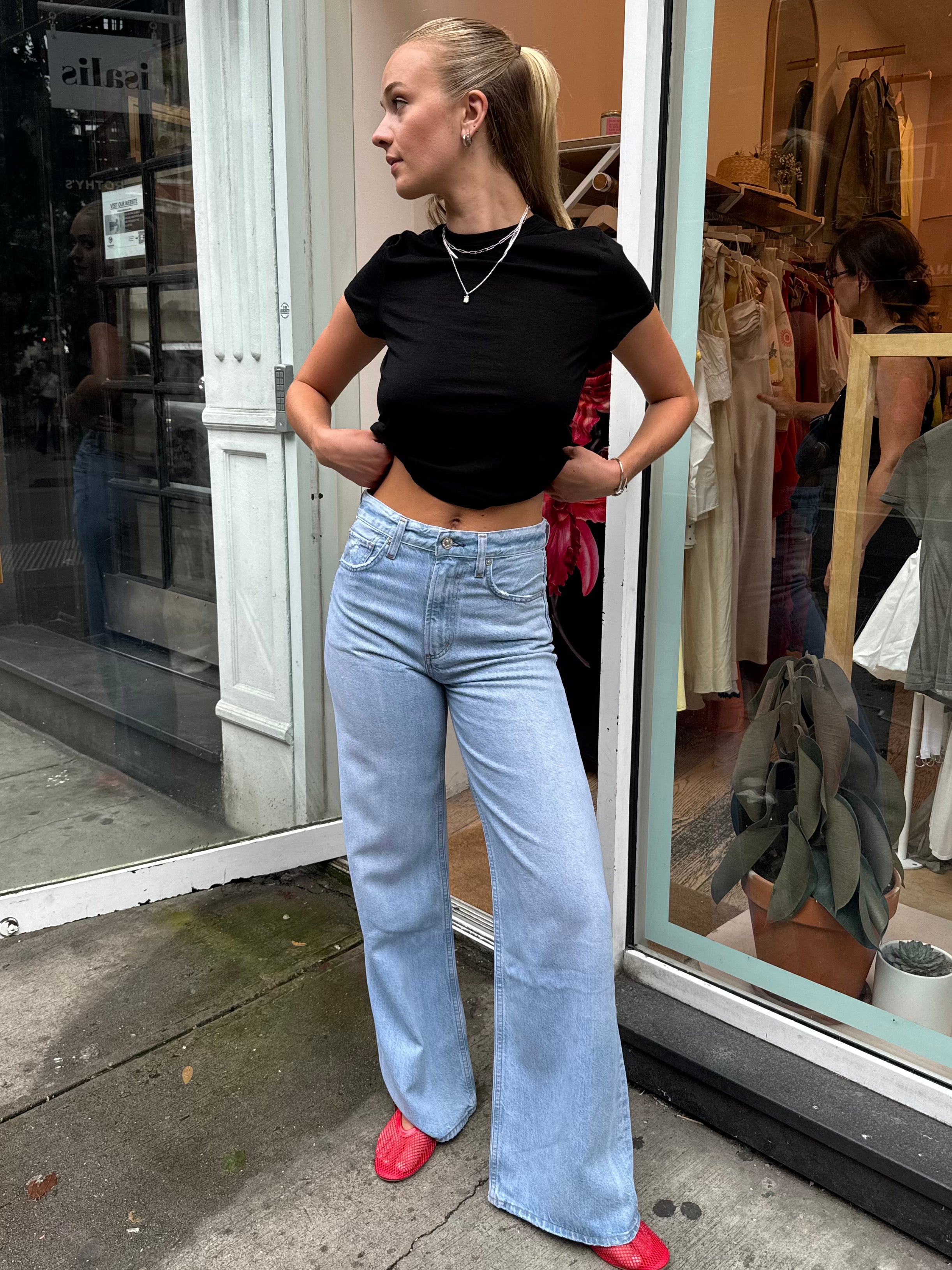 Premium Paloma Baggy Jean in Alemayde - Sustainable & Stylish