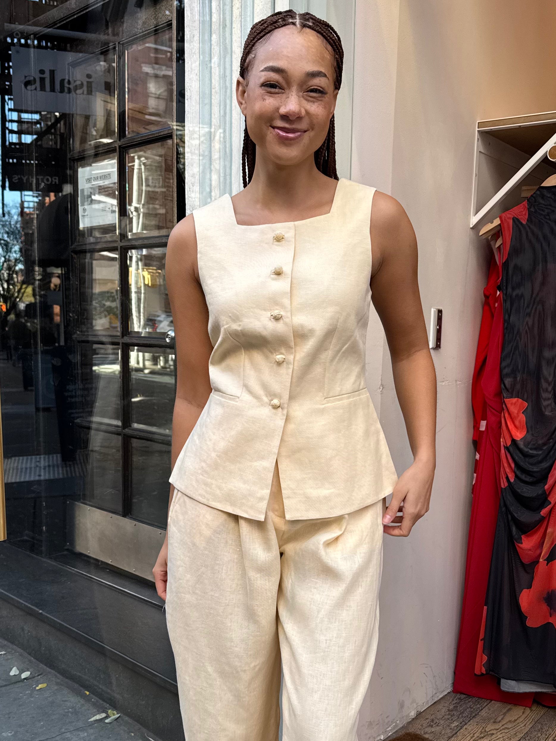 Premium Rio Vest in Dusty Citron - Ultimate Summer Essential