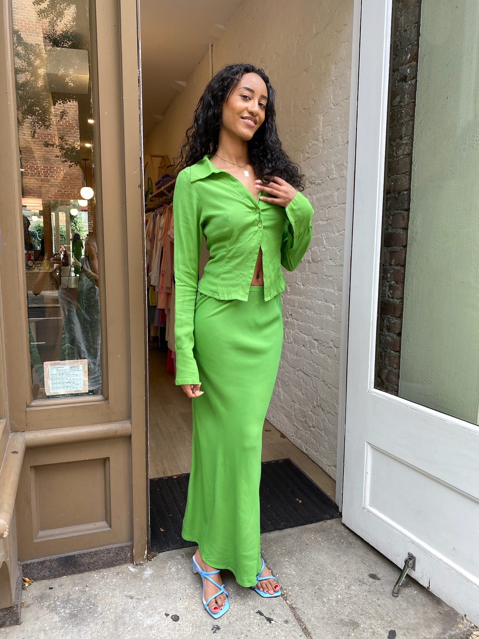 Premium Sinem Skirt in Apple - Ultimate Style Upgrade