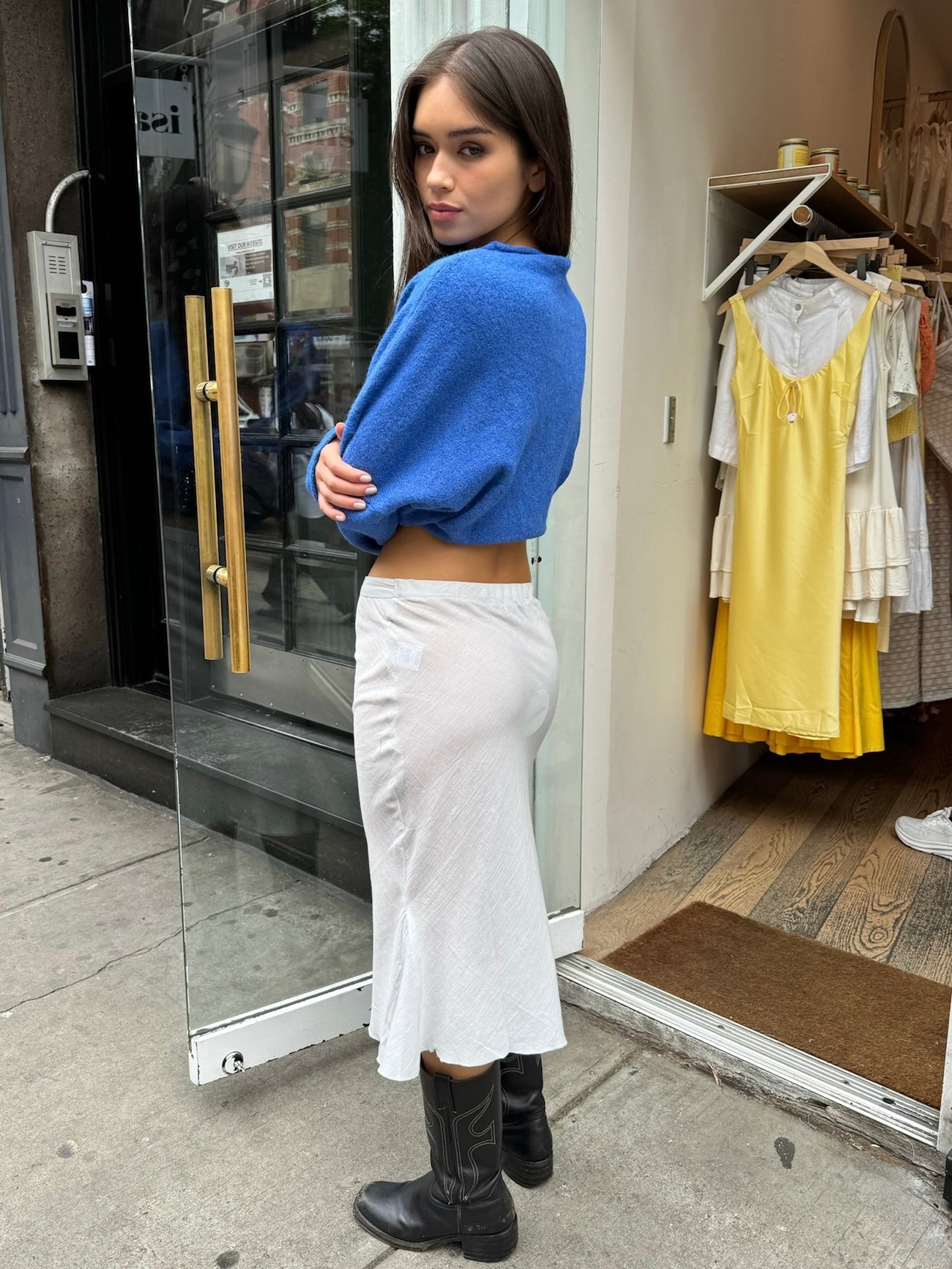 Premium Cala Skirt in Elegant Grey