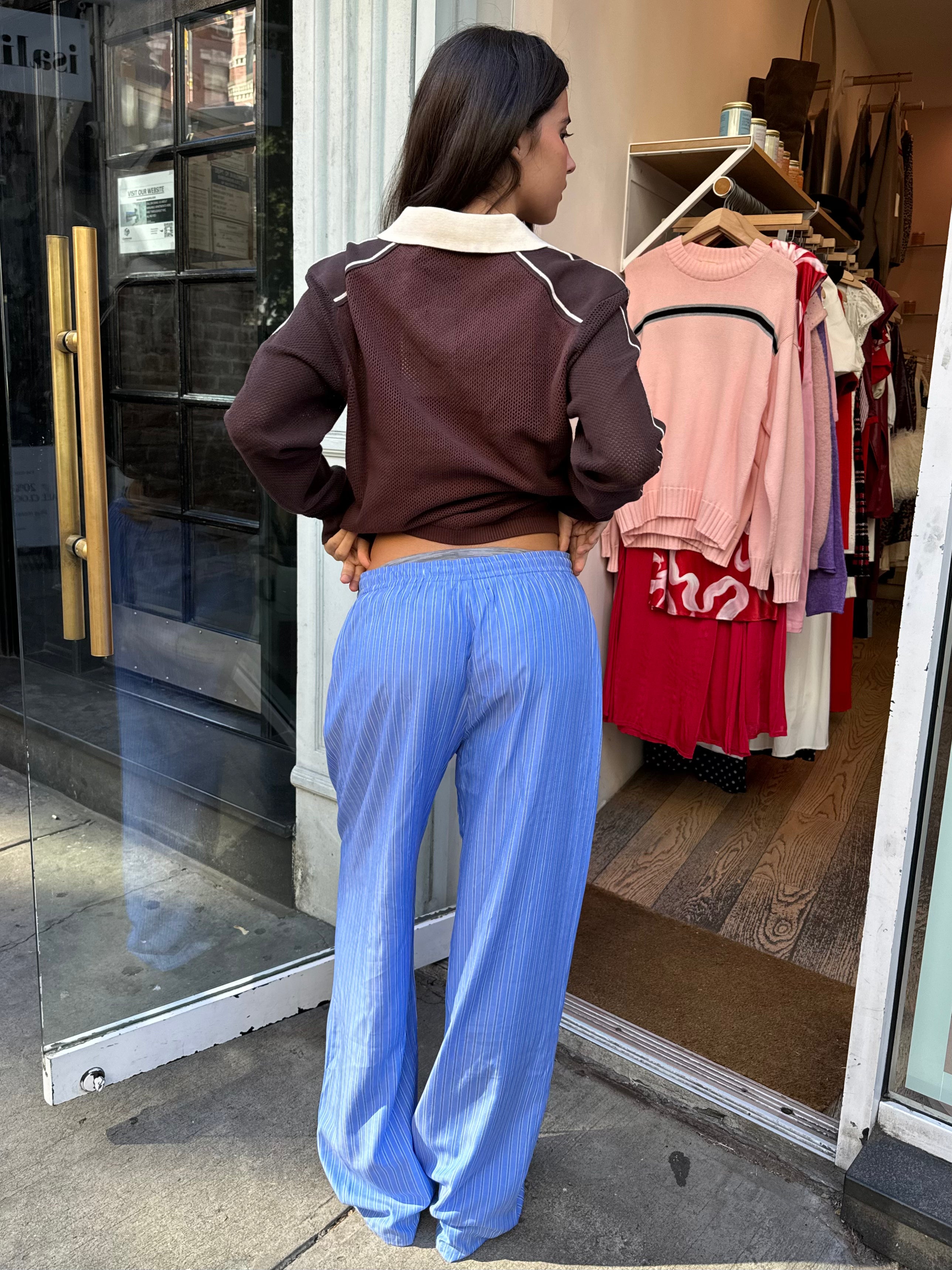 Premium Tevali Sea Stripe Drawstring Pants - Ultimate Comfort & Style