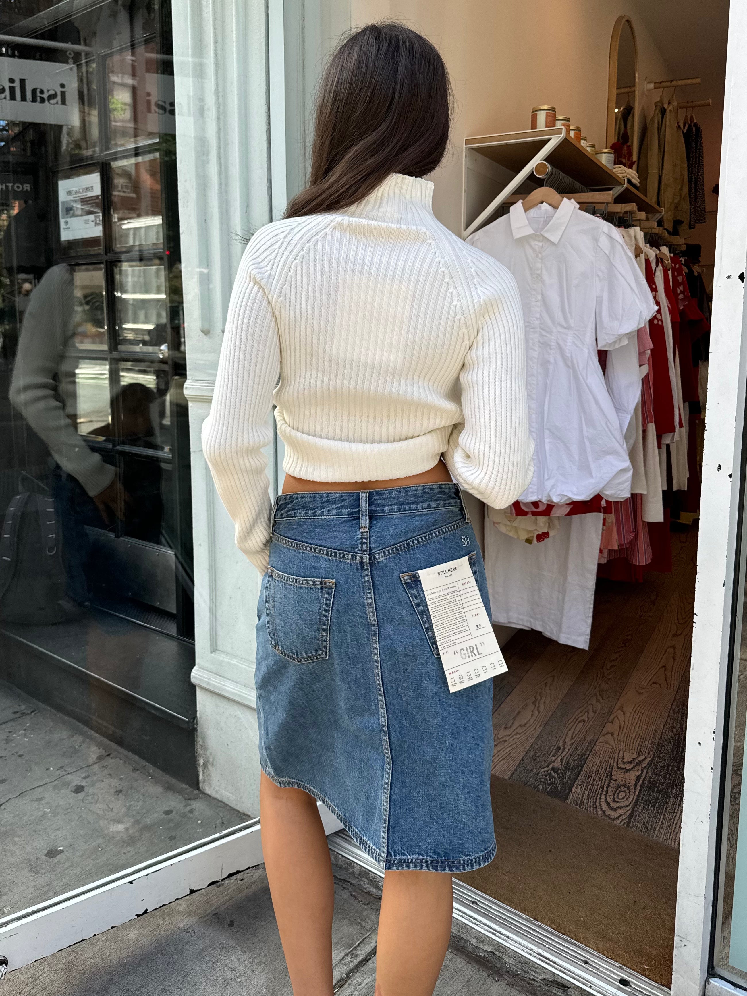 Premium Classic Blue Skirt for Girls