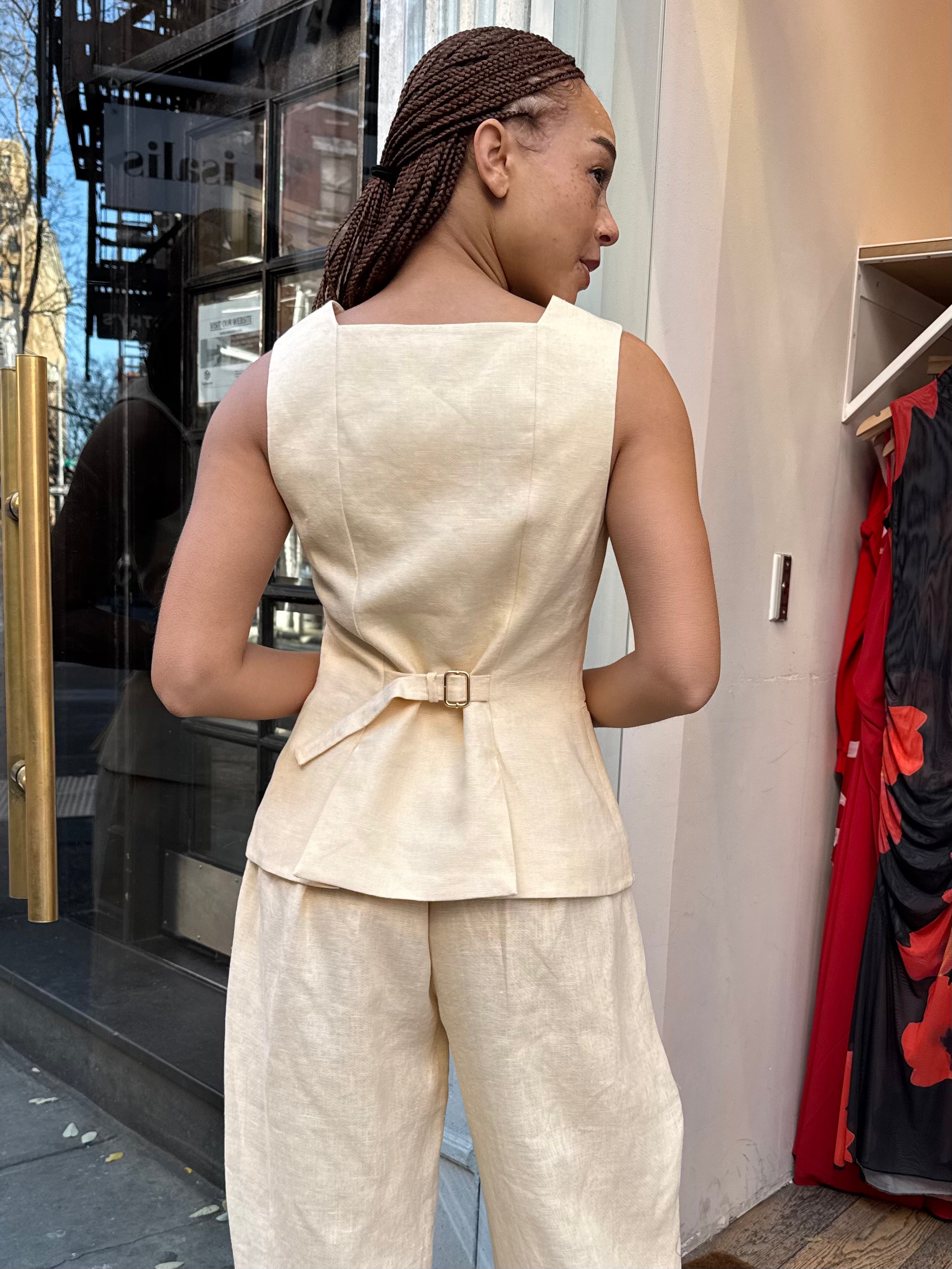 Premium Rio Vest in Dusty Citron - Ultimate Summer Essential