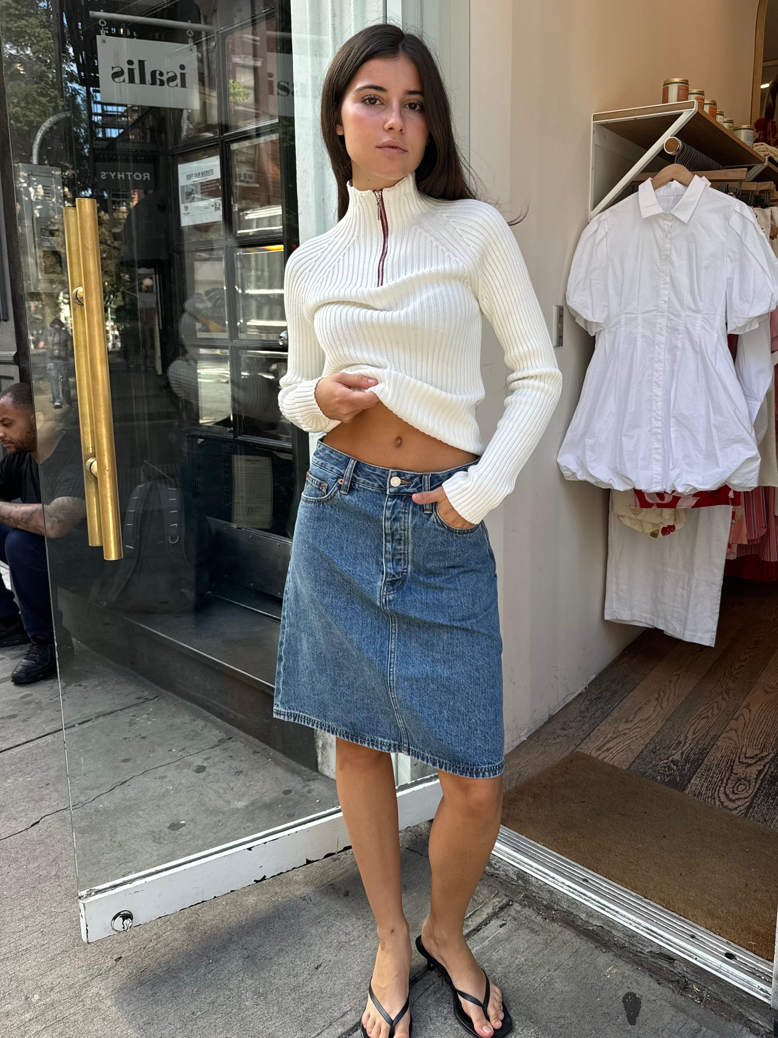 Premium Classic Blue Skirt for Girls