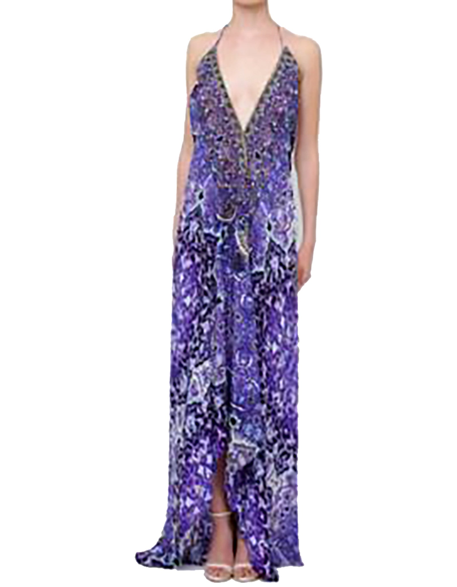 Premium Shahida Parides Persian Princess 3-Way Convertible Dress in Purple Rain