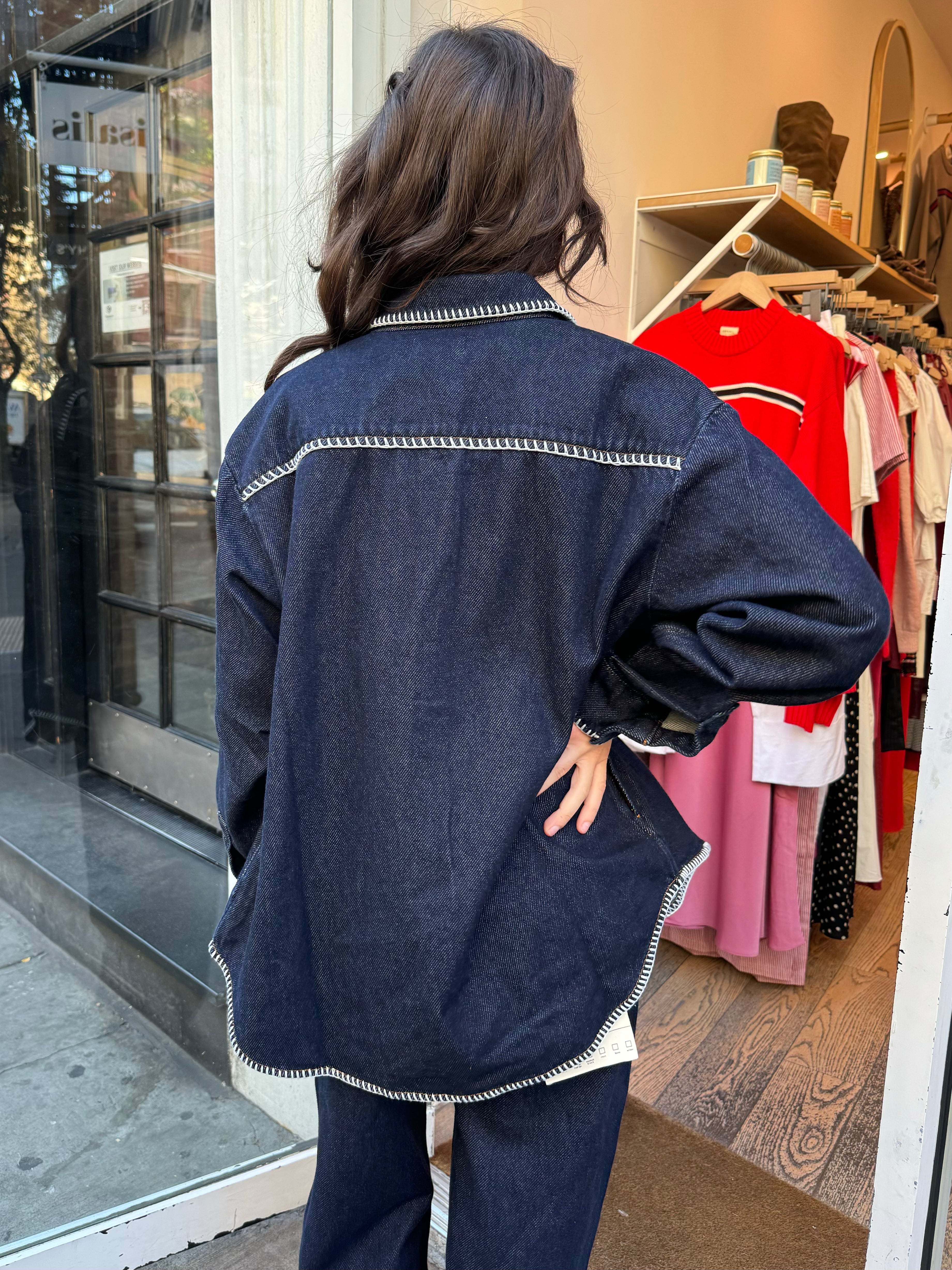 Premium Western Shirt in Cloud Indigo - Ultimate Comfort & Style