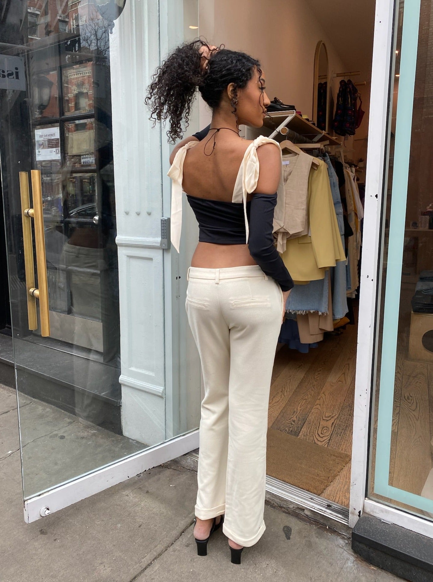 Premium Marni Woven Milk Trousers - Ultimate Comfort & Style