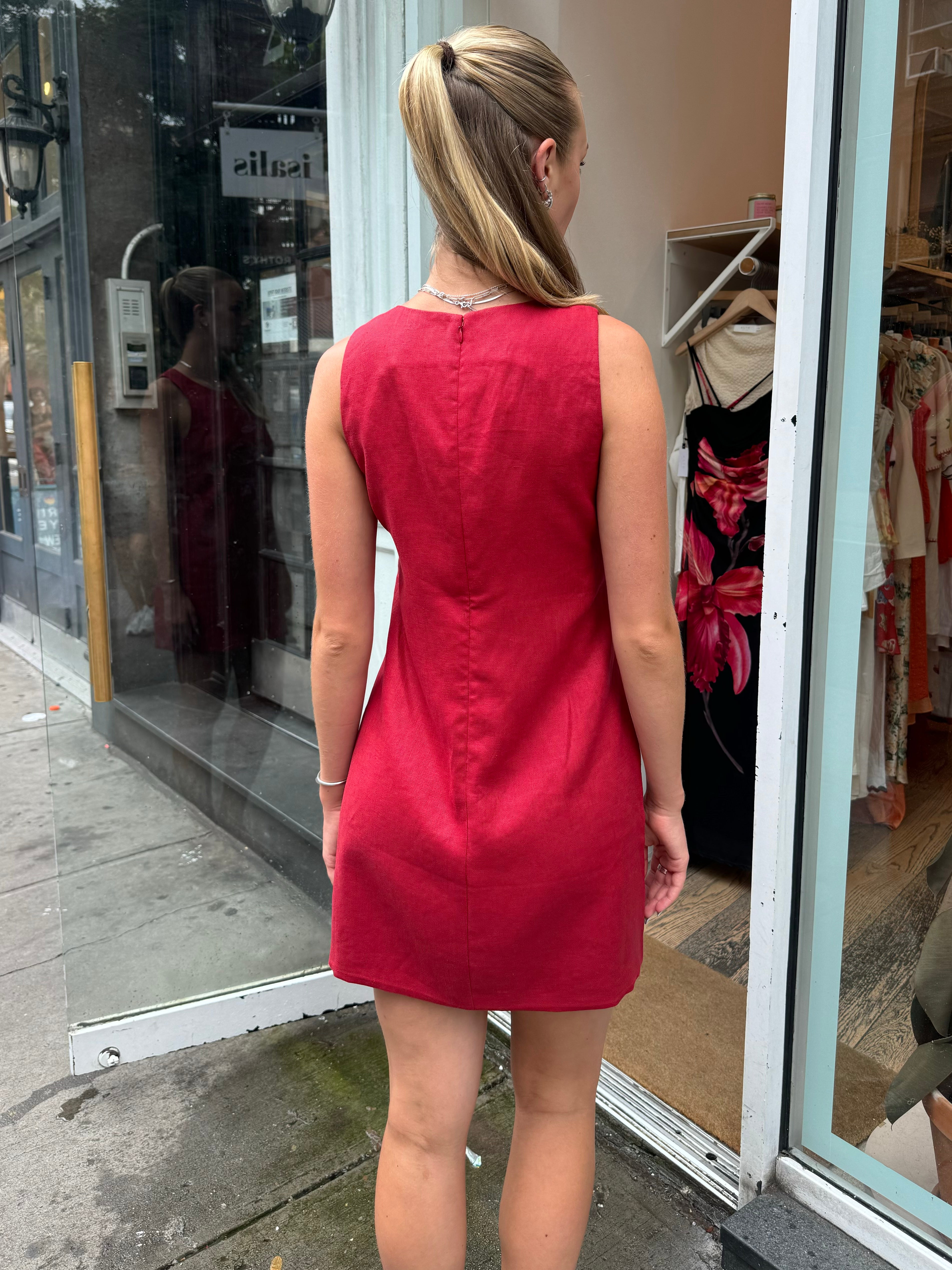 Premium Ellen Cherry Mini Dress - Ultimate Summer Style