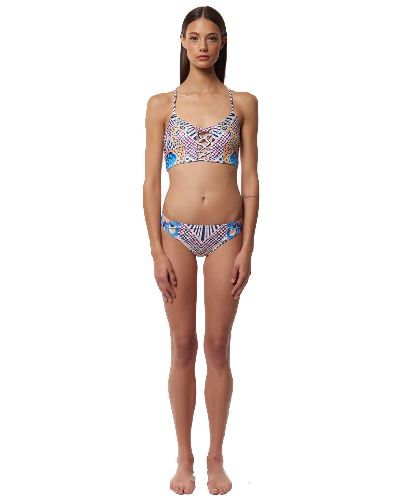 Mara Hoffman Premium Peacock Classic Swim Bottom - Pastel Pink