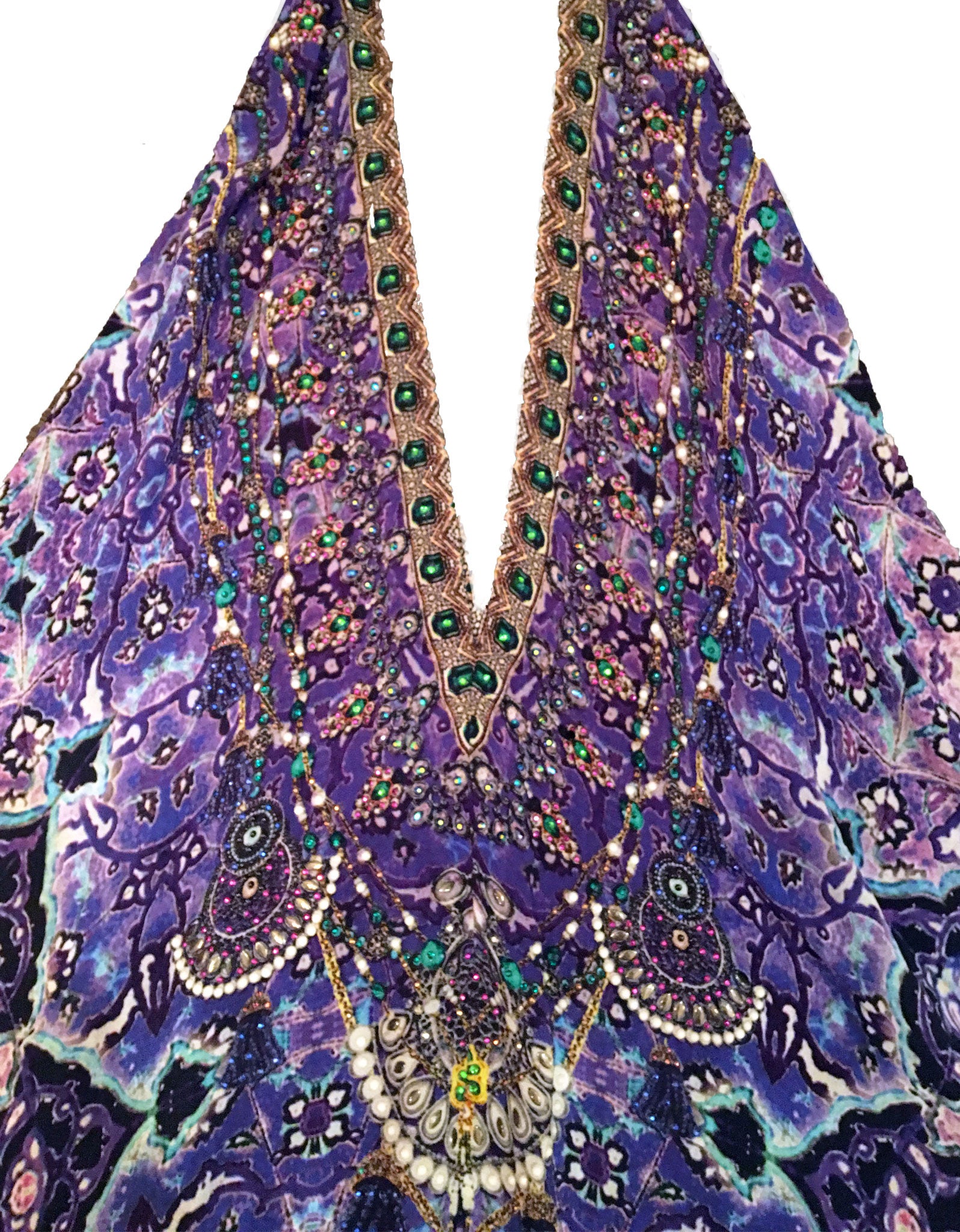 Premium Shahida Parides Persian Princess 3-Way Convertible Dress in Purple Rain