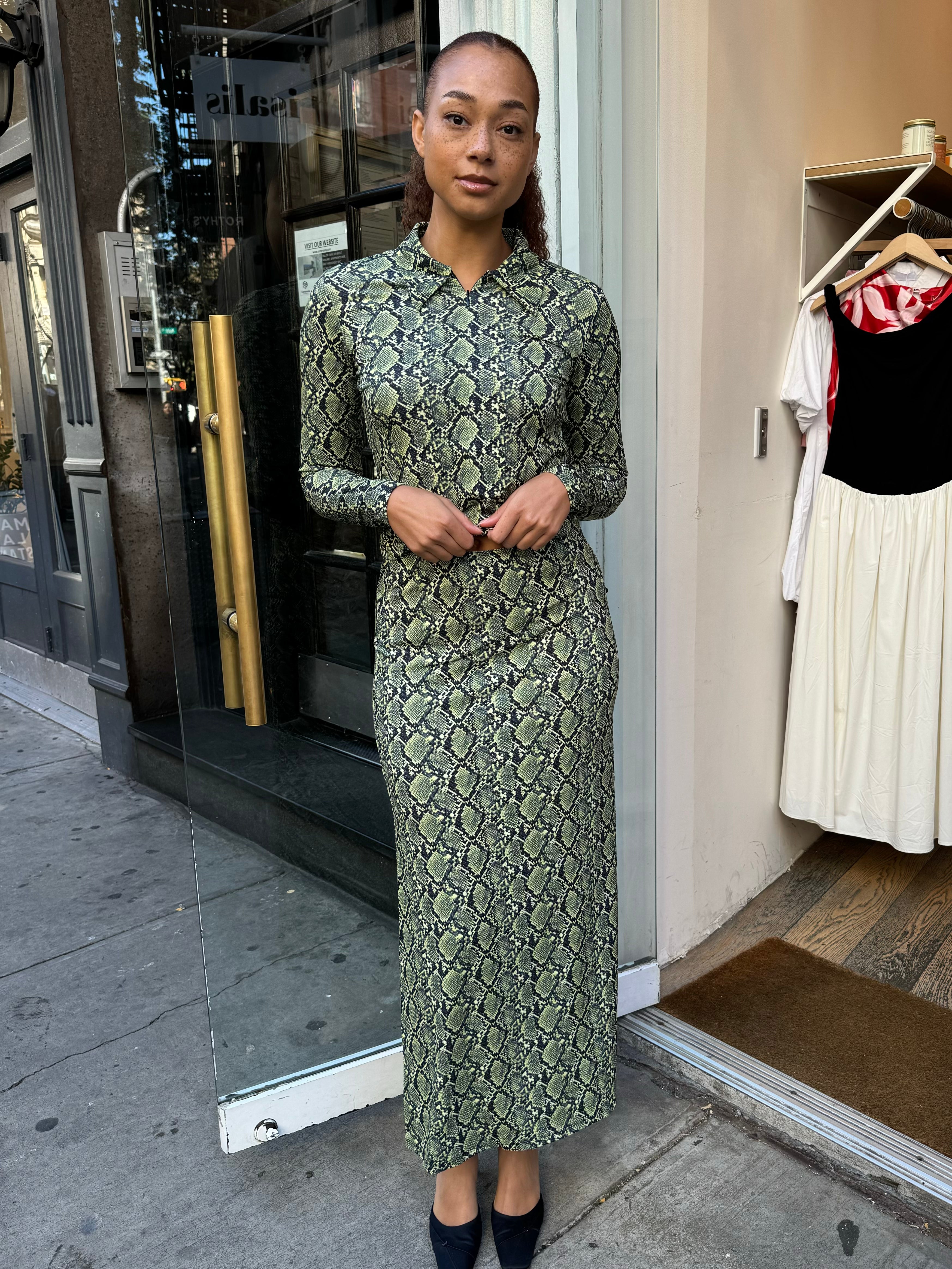 Premium Cheyenners Skirt in Green Banana - Ultimate Style Upgrade