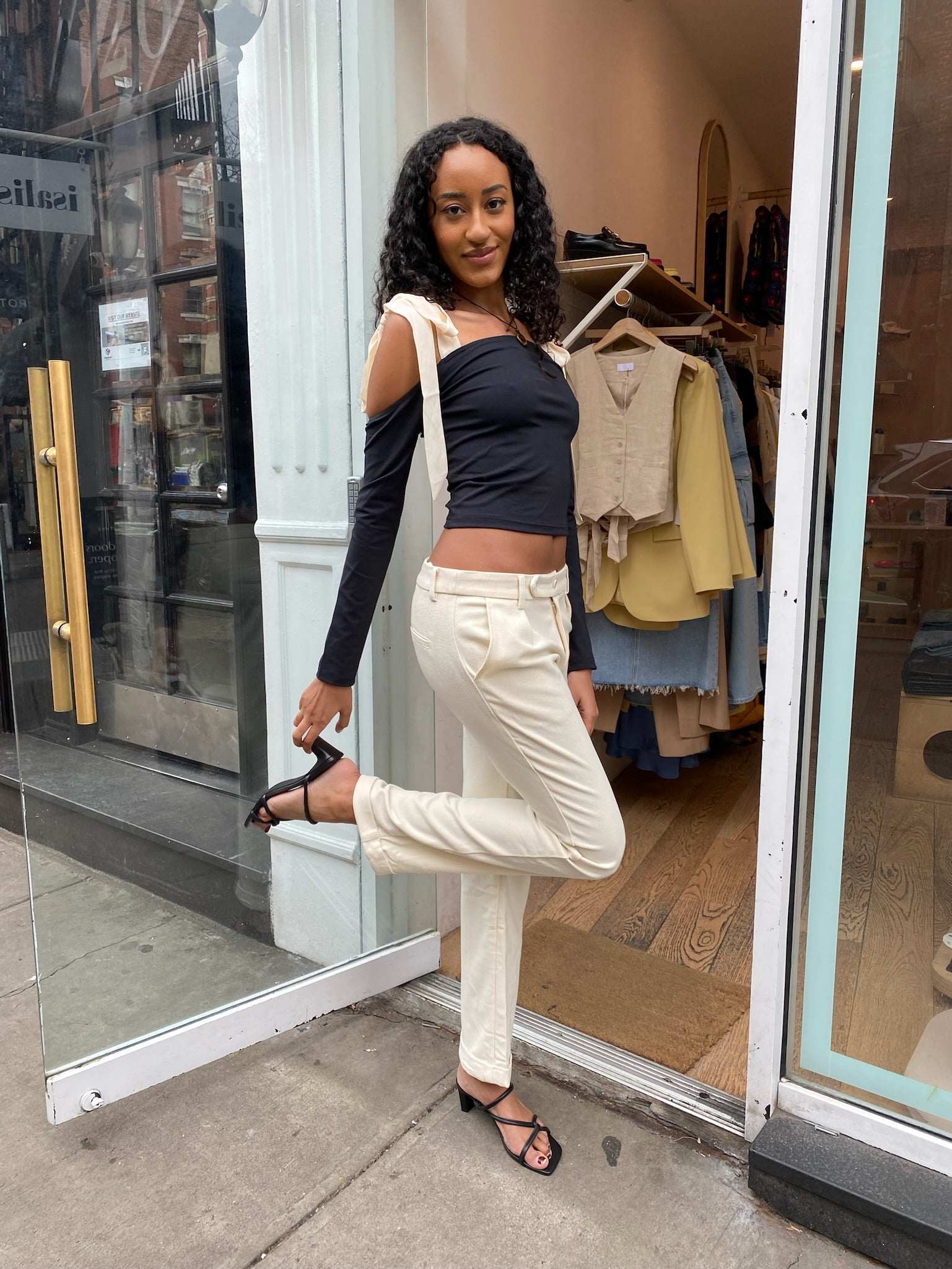 Premium Marni Woven Milk Trousers - Ultimate Comfort & Style