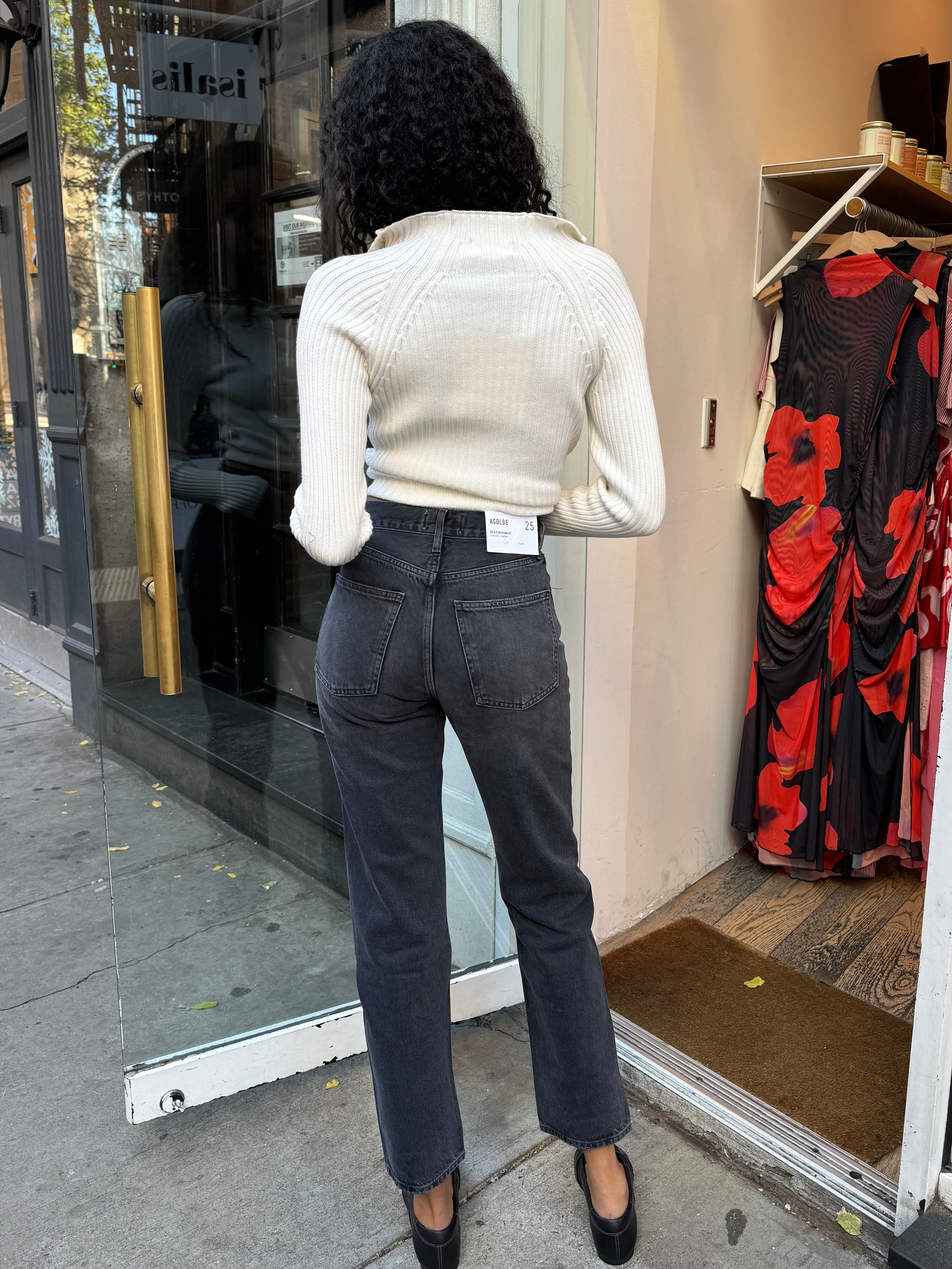 Premium 90's Pinch Waist Jean in Hitch - Ultimate Vintage Fit