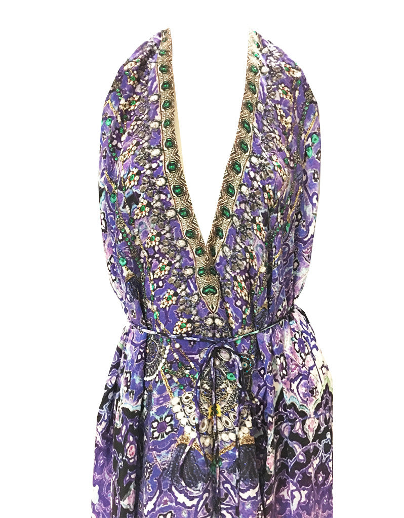 Premium Shahida Parides Persian Princess 3-Way Convertible Dress in Purple Rain