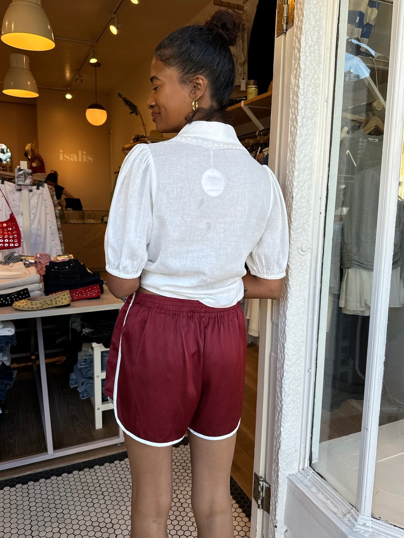 Premium Maple Runner Shorts - Dark Red | Ultimate Comfort & Style
