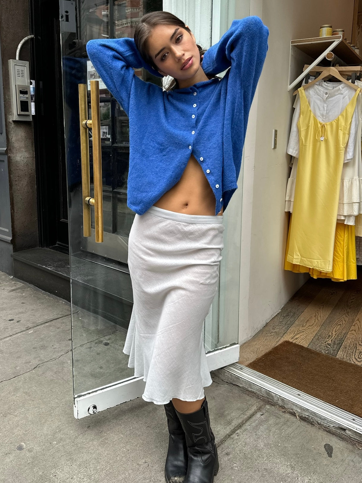 Premium Cala Skirt in Elegant Grey