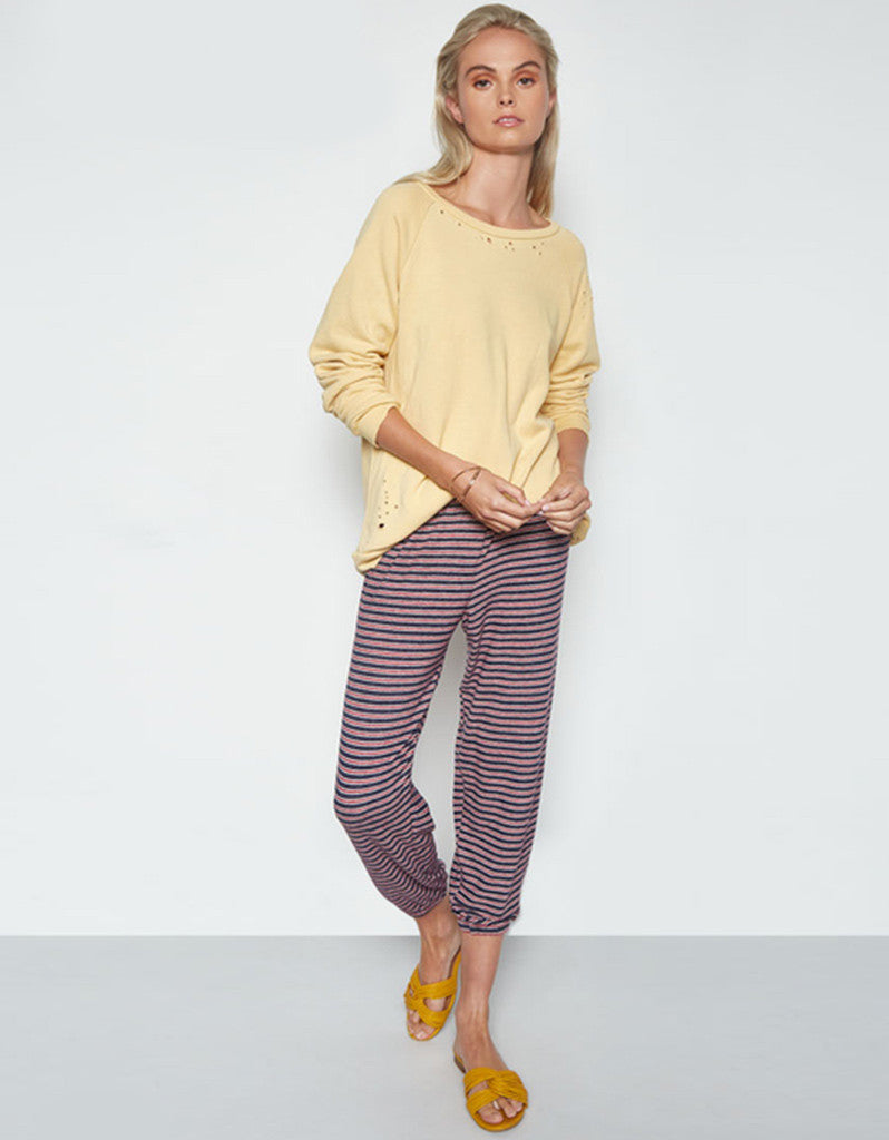 Premium Michael Lauren Oswald Vintage Pullover - Light Honey