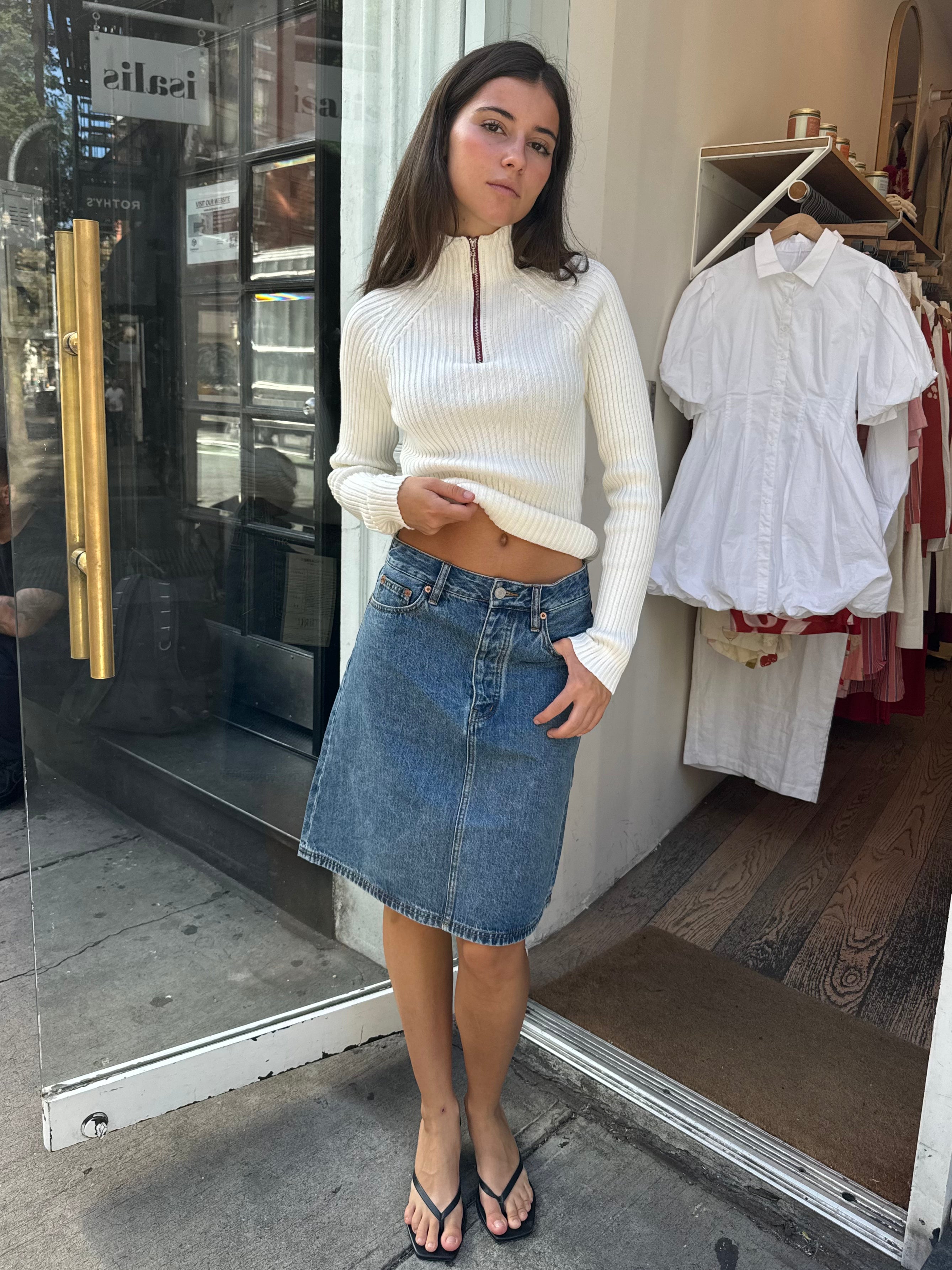Premium Classic Blue Skirt for Girls